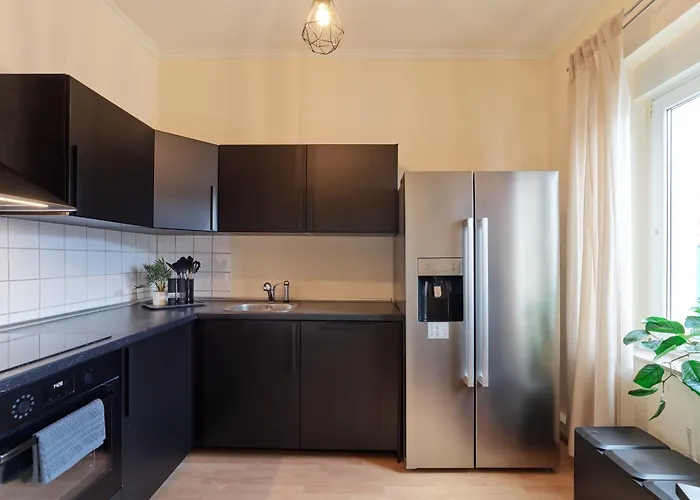 Marx - Zentral Und Geräumig - Für 6 Personen - 2 Schlafzimmer Mit Tv - Küche